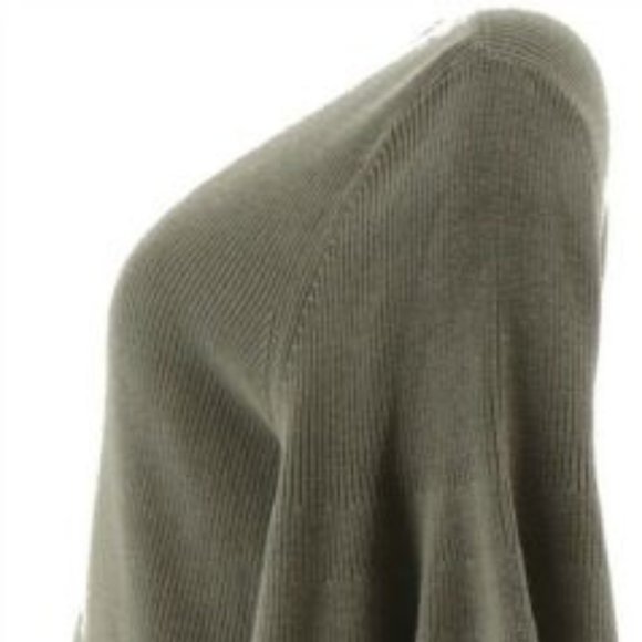 NWT ISAAC MIZRAHI FLOUNCE SHORT SLEEVE SWEATER XS - Picture 7 of 14